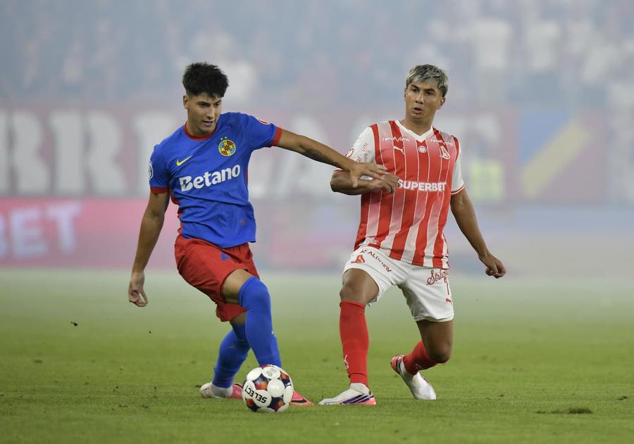 Pădurariu și Musi, în Dinamo - FCSB/ foto Cristi Preda (GSP) Directorul GSP, amuzat de ultima idee a lui Gigi Becali: „Discutăm la nivel de United și Bayern. Pare o glumă”