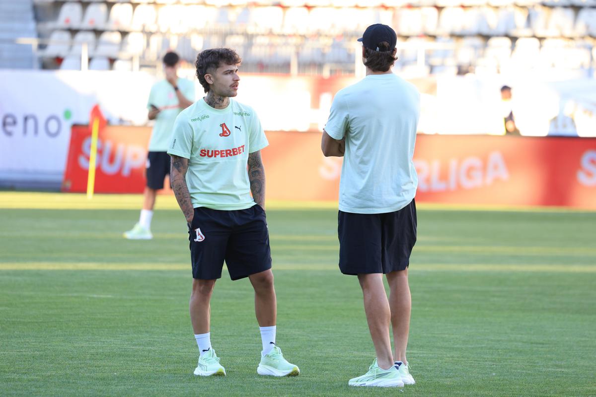 Imagini înainte de Dinamo - FCSB