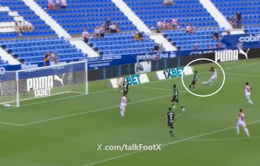 Rămas la Rayo, Andrei Rațiu a înscris un gol superb în Spania