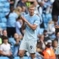 Erling Haaland și Antoine Semeyno, după Manchester City - Coventry 1-0 / Foto: Imago Images
