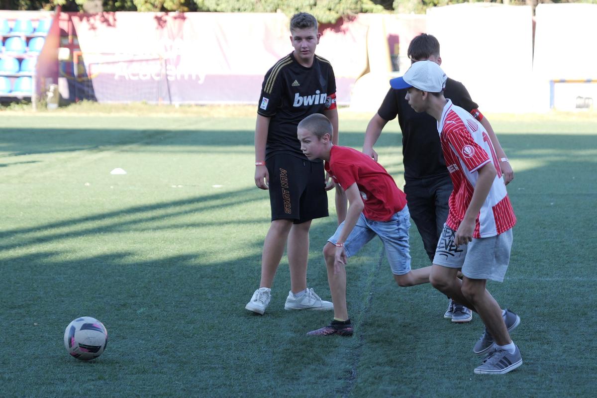 Imagini înainte de Dinamo - FCSB