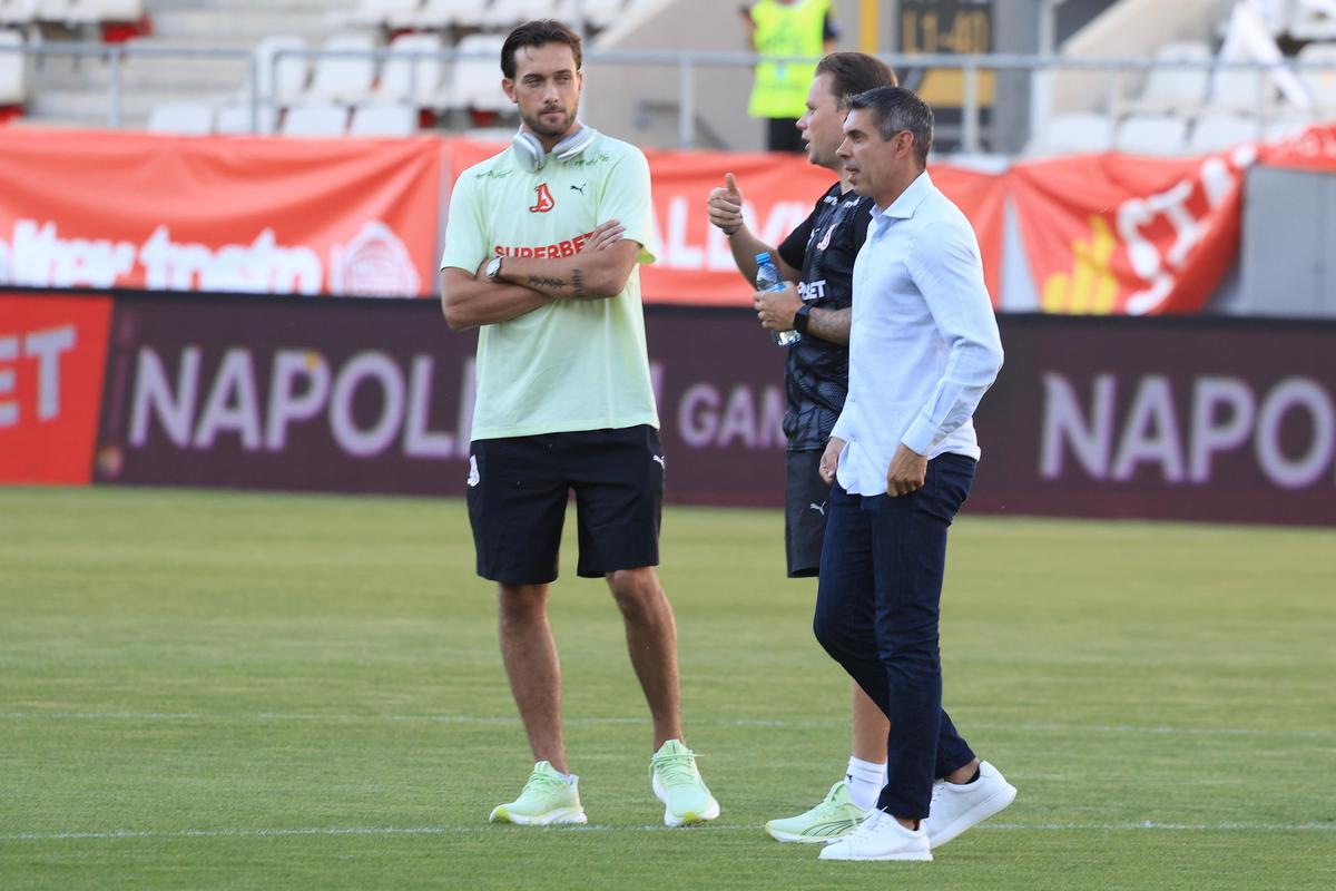 Imagini înainte de Dinamo - FCSB