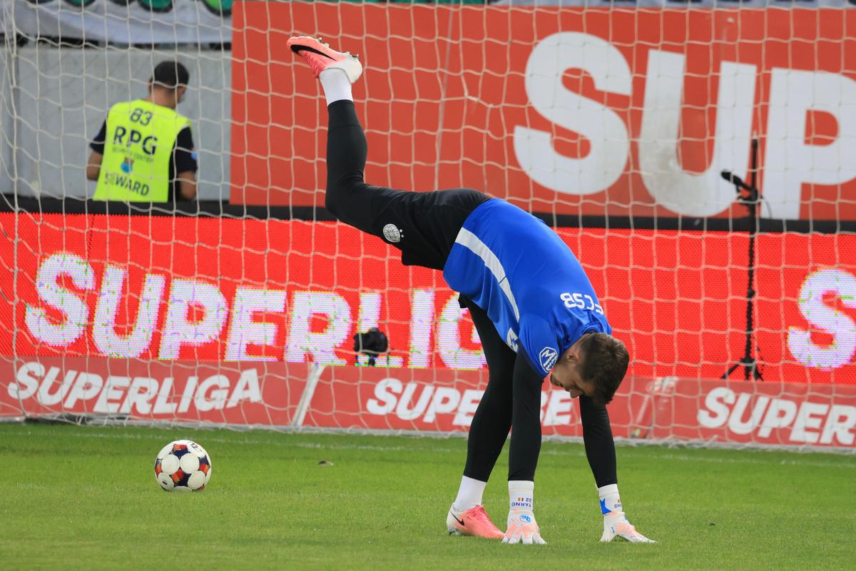 Dinamo - FCSB, încălzire/ foto Ionuț Iordache (GSP)