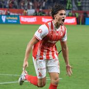 Bucuria lui Pascual, la golul 2 cu FCSB/ foto Ionuț Iordache (GSP)
