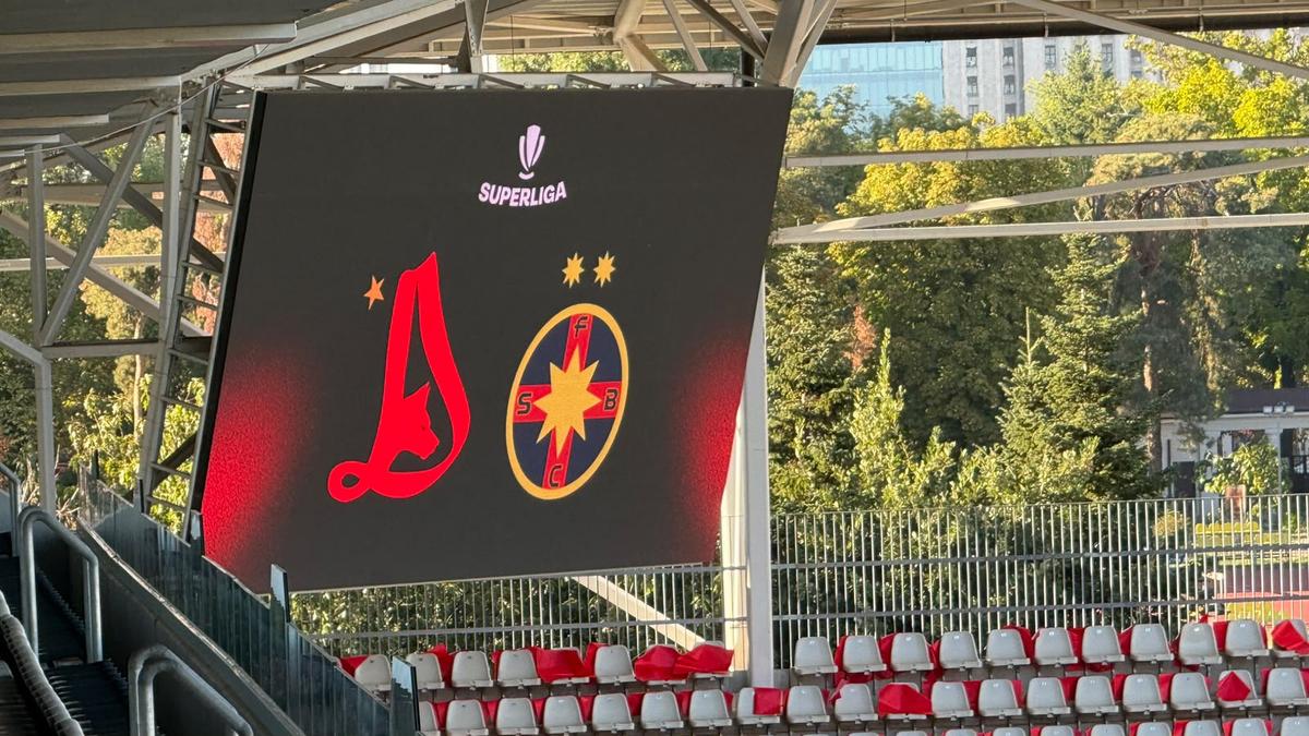 Imagini înainte de Dinamo - FCSB