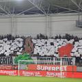 Galeria FCSB-ului a parodiat noua siglă a lui Dinamo / foto: Ionuț Iordache (GSP)