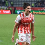 Bucuria lui Pascual, la golul 2 cu FCSB/ foto Ionuț Iordache (GSP)