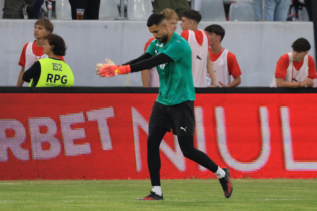 Dinamo - FCSB, încălzire/ foto Ionuț Iordache (GSP)