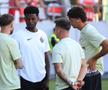 Jucătorii de la FCSB, înainte de meciul cu Dinamo