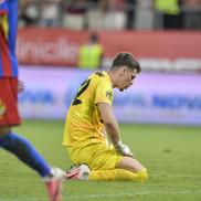 Ștefan Târnovanu, în Dinamo - FCSB / Foto: Ionuț Iordache GSP
