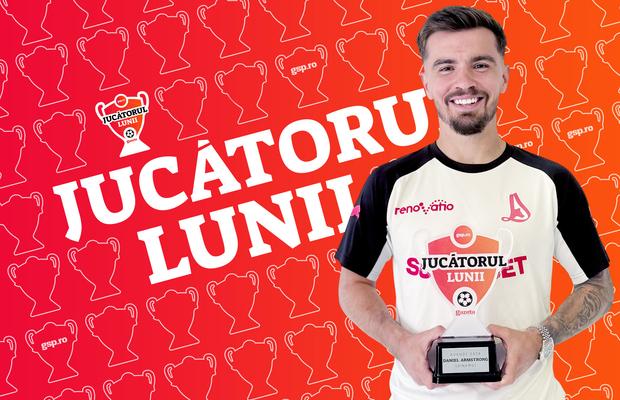 Daniel Armstrong, Jucătorul lunii august » Mutarea care a revoluționat Dinamo: „Sunt uimitori! E ceea ce aveam nevoie”
