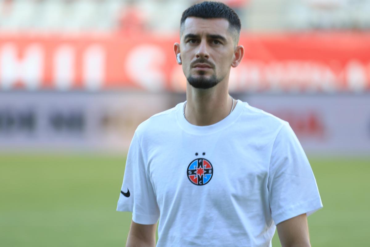 Jucătorii de la FCSB, înainte de meciul cu Dinamo