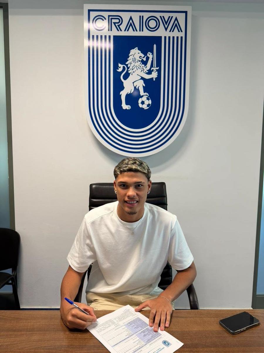 Joao Andrade a semnat cu Universitatea Craiova II Transfer neașteptat la Craiova » Adus de fostul jucător al Universității