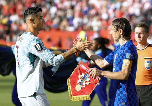 Cristiano Ronaldo și Luka Modric la Campionatul Mondial din 2026 // foto: imago images