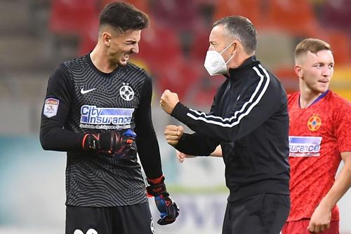 MM Stoica, la finalul meciului cu Dinamo. foto: GSP