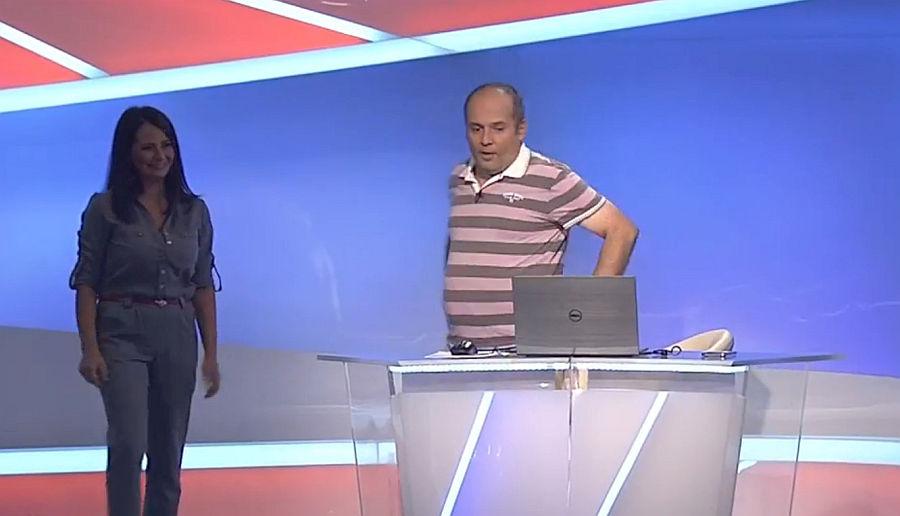 Moment genial în direct la TV! De ce s-a apucat Radu Banciu să alerge prin studio: „Era o formalitate”