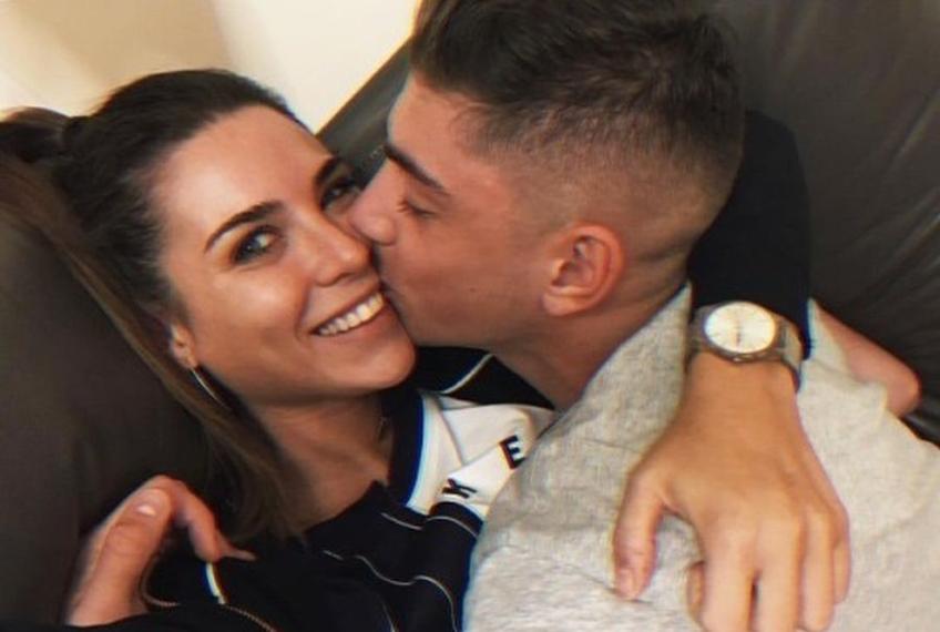 Mina Bonino și Federico Valverde