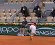 FOTO Déjà vu periculos pentru Novak Djokovic » Sârbul a lovit din nou un arbitru, involuntar, în victoria cu rusul Khachanov