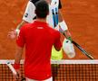FOTO Déjà vu periculos pentru Novak Djokovic » Sârbul a lovit din nou un arbitru, involuntar, în victoria cu rusul Khachanov