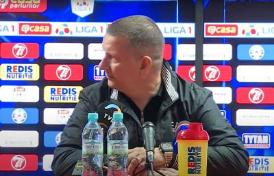Clinceni - Botoșani 1-1. Marius Croitoru a intrat peste Ionuț Chirilă în conferință: „Profesore, jur!”