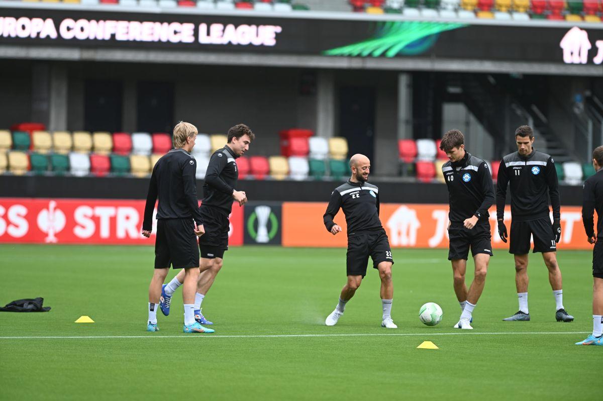 Antrenament Silkeborg înainte de meciul cu FCSB
