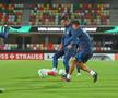 FCSB s-a antrenat în această seară pe terenul artificial al lui Silkeborg.