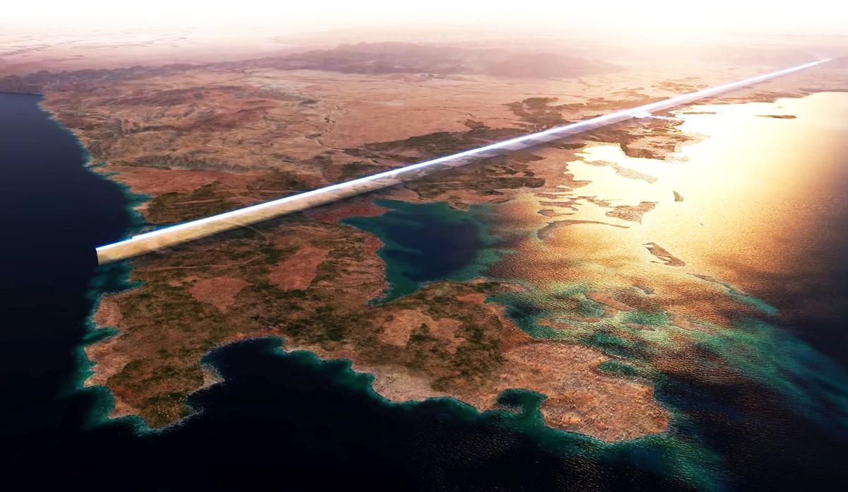 440 de miliarde și un oraș lung de 170 km prin deșert! Arabia Saudită organizează Jocurile Asiatice de Iarnă (!) într-un megalopolis demn de Star Trek