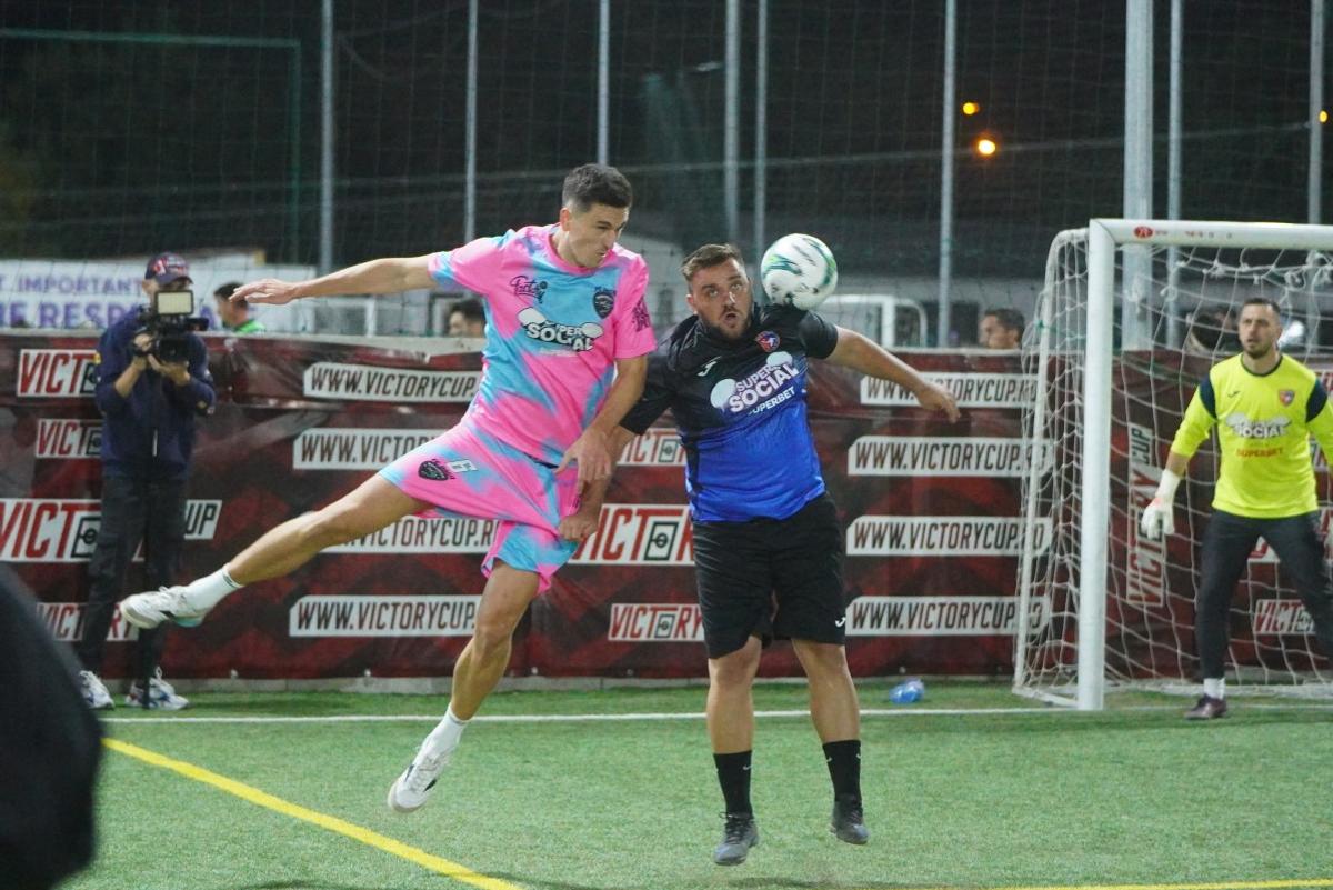 Ghionea, Petre Marin, Nicoliță și Aliuță, din nou colegi » Învinși la minifotbal de „dacii” Gardoș și Herea