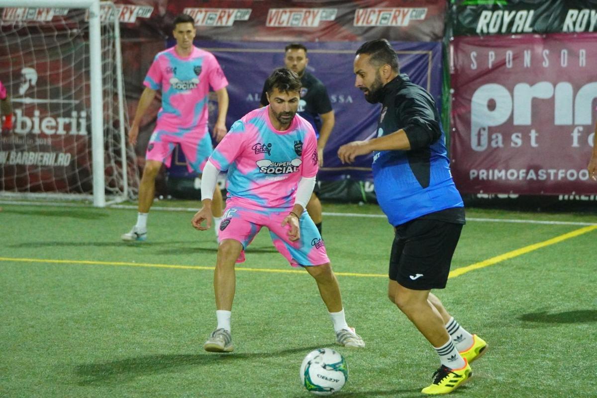Ghionea, Petre Marin, Nicoliță și Aliuță, din nou colegi » Învinși la minifotbal de „dacii” Gardoș și Herea