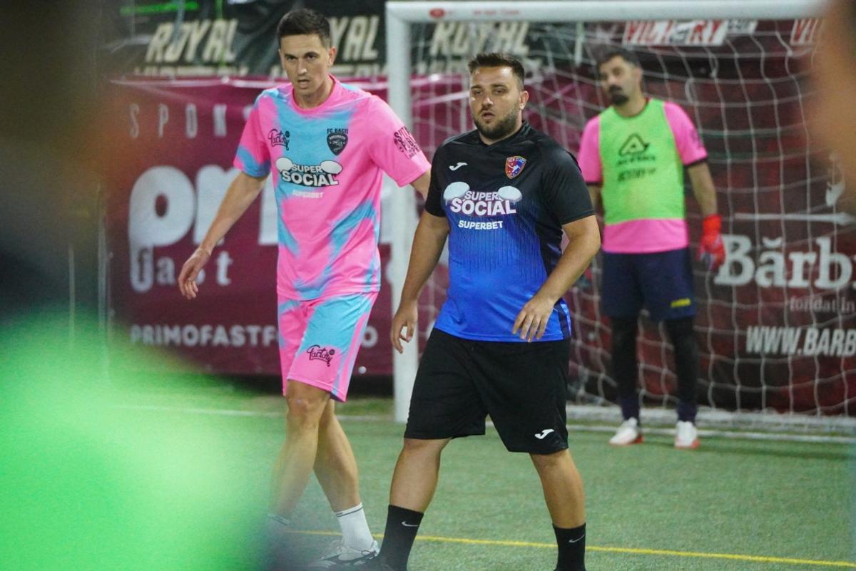 Ghionea, Petre Marin, Nicoliță și Aliuță, din nou colegi » Învinși la minifotbal de „dacii” Gardoș și Herea