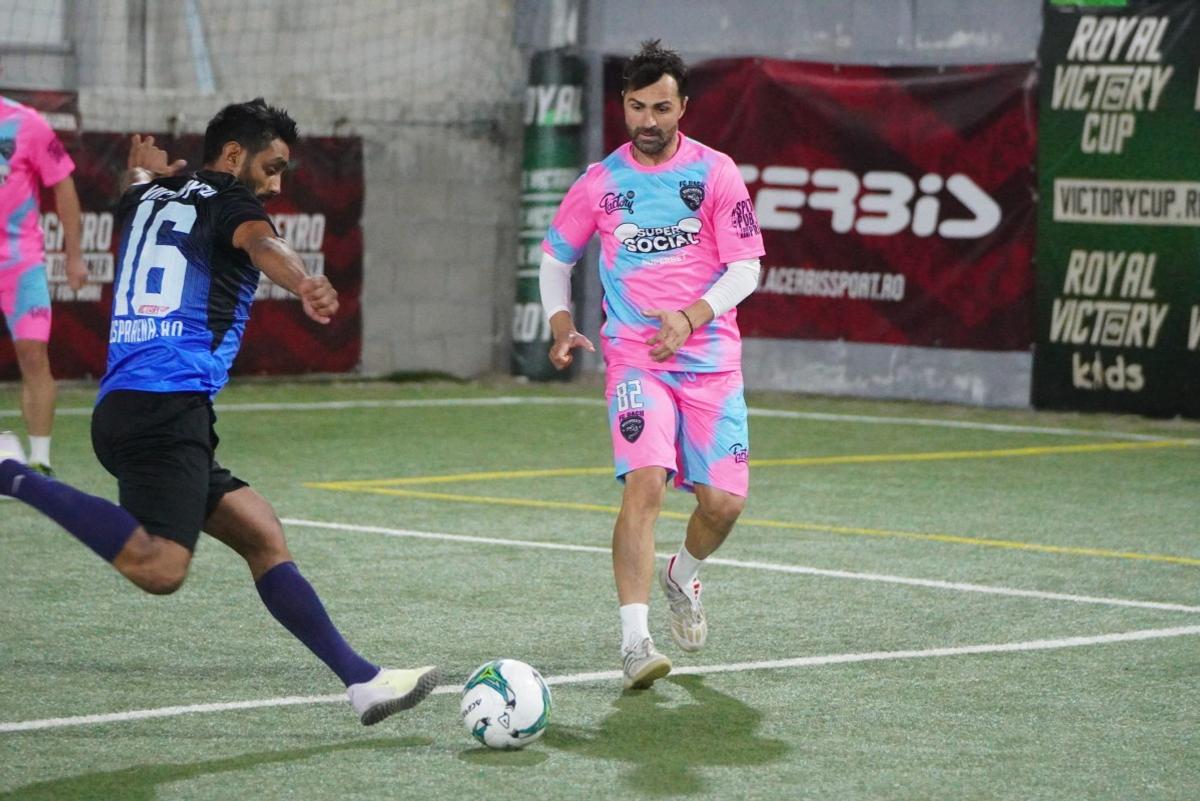 Ghionea, Petre Marin, Nicoliță și Aliuță, din nou colegi » Învinși la minifotbal de „dacii” Gardoș și Herea