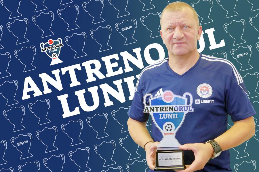 Încă o validare. Dorinel Munteanu tocmai a fost desemnat Antrenorul lunii septembrie de GSP FOTO Andrei Crăițoiu Neamțul și Galațiul