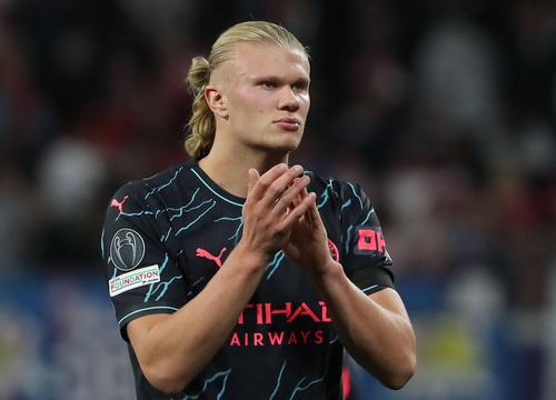 Golgheter dezlănțuit în primul său sezon la Manchester City, Erling Haaland (23 de ani) nu se mai simte la fel de bine în Champions League. Foto: Imago
