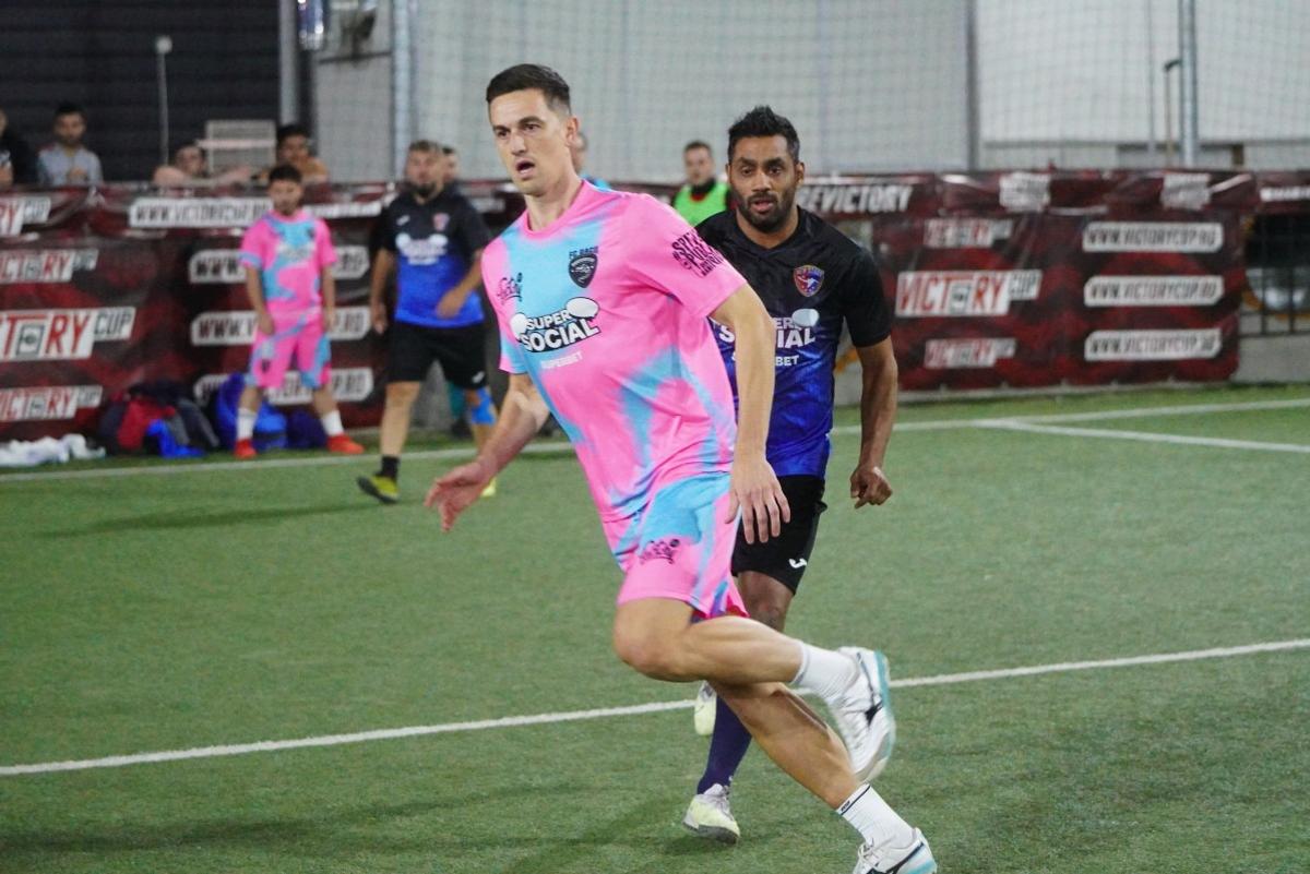 Ghionea, Petre Marin, Nicoliță și Aliuță, din nou colegi » Învinși la minifotbal de „dacii” Gardoș și Herea