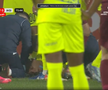 A intrat ambulanța pe teren la CFR Cluj - Poli Iași