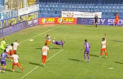 A recidivat! Execuție fantastică din foarfecă reușită de fostul jucător al lui Dinamo