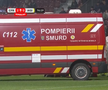 A intrat ambulanța pe teren la CFR Cluj - Poli Iași