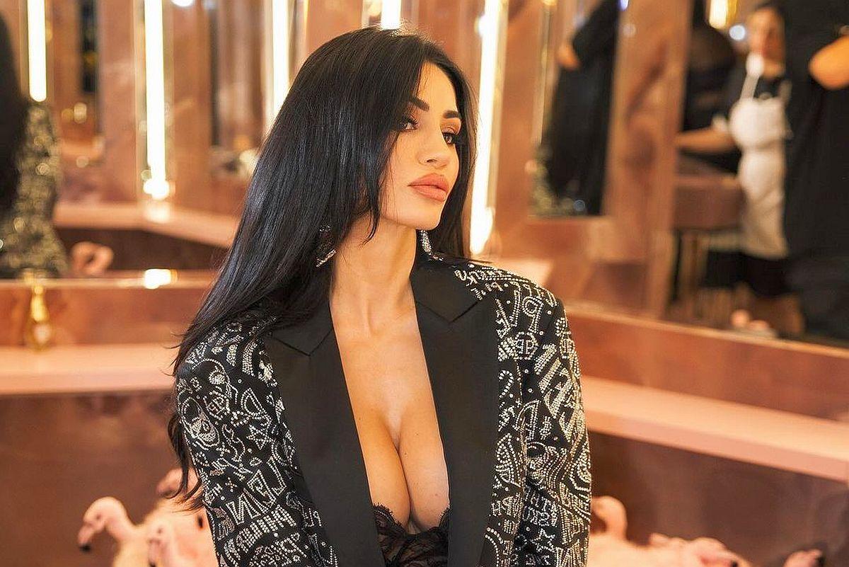 Andreea Sasu, la săptămâna modei de la Milano