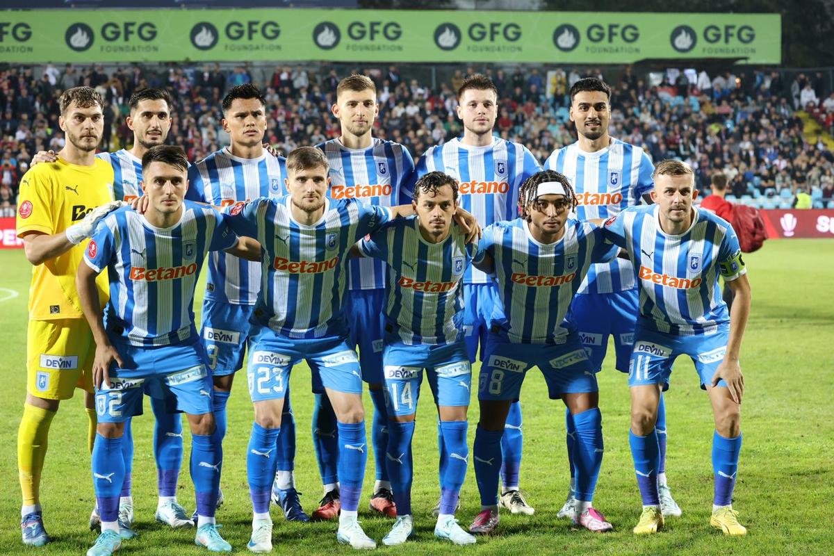 Oțelul - Universitatea Craiova, duel tare în etapa a 12-a din Superligă. FOTO: Ionuț Iordache & Andrei Furnigă(GSP)