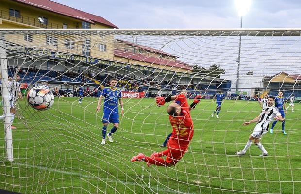 Revenire pentru U Cluj cu Slobozia. Liderul Superligii a ratat o șansă uriașă la ultima fază