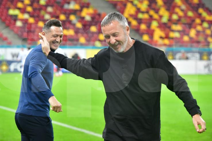 Mihai Stoica și Mirel Rădoi / Cele mai tari 20 de imagini de la FCSB - Universitatea Craiova / FOTO: GSP.ro
