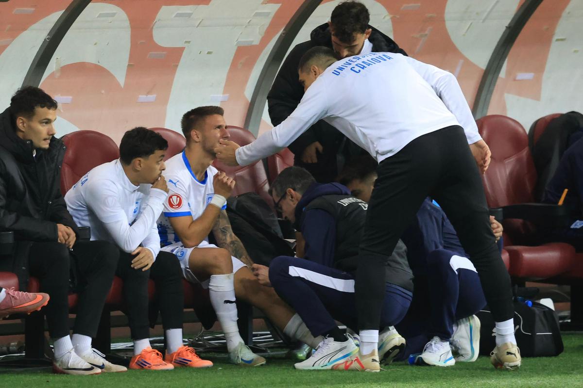 Prim verdict crunt după accidentarea din derby: ruptură de ligament încrucișat