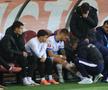 Mihnea Rădulescu s-a accidentat în FCSB - Universitatea Craiova. FOTO. Ionuț Iordache (GSP.ro)