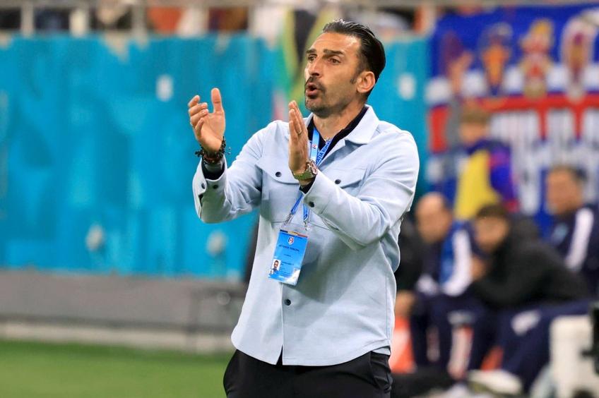 Elias Charalambous, în FCSB - Craiova. FOTO: GSP.ro