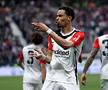 Hugo Ekitike, sărbătorind un gol pentru Eintracht Frankfurt // FOTO: Getty Images