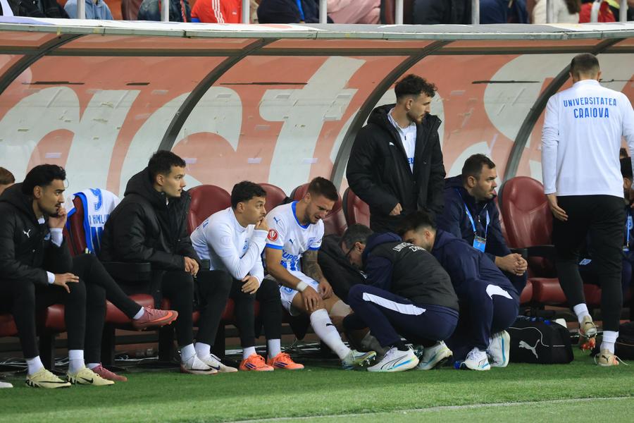 Mihnea Rădulescu s-a accidentat în FCSB - Universitatea Craiova. FOTO. Ionuț Iordache (GSP.ro) Revenire importantă la Universitatea Craiova » Se antrenează cu echipa și urmează să prindă lotul