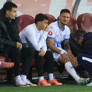 Mihnea Rădulescu s-a accidentat în FCSB - Universitatea Craiova. FOTO. Ionuț Iordache (GSP.ro)