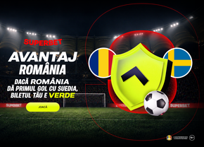 Atenție, se joacă! Avantaj România e din nou la Superbet