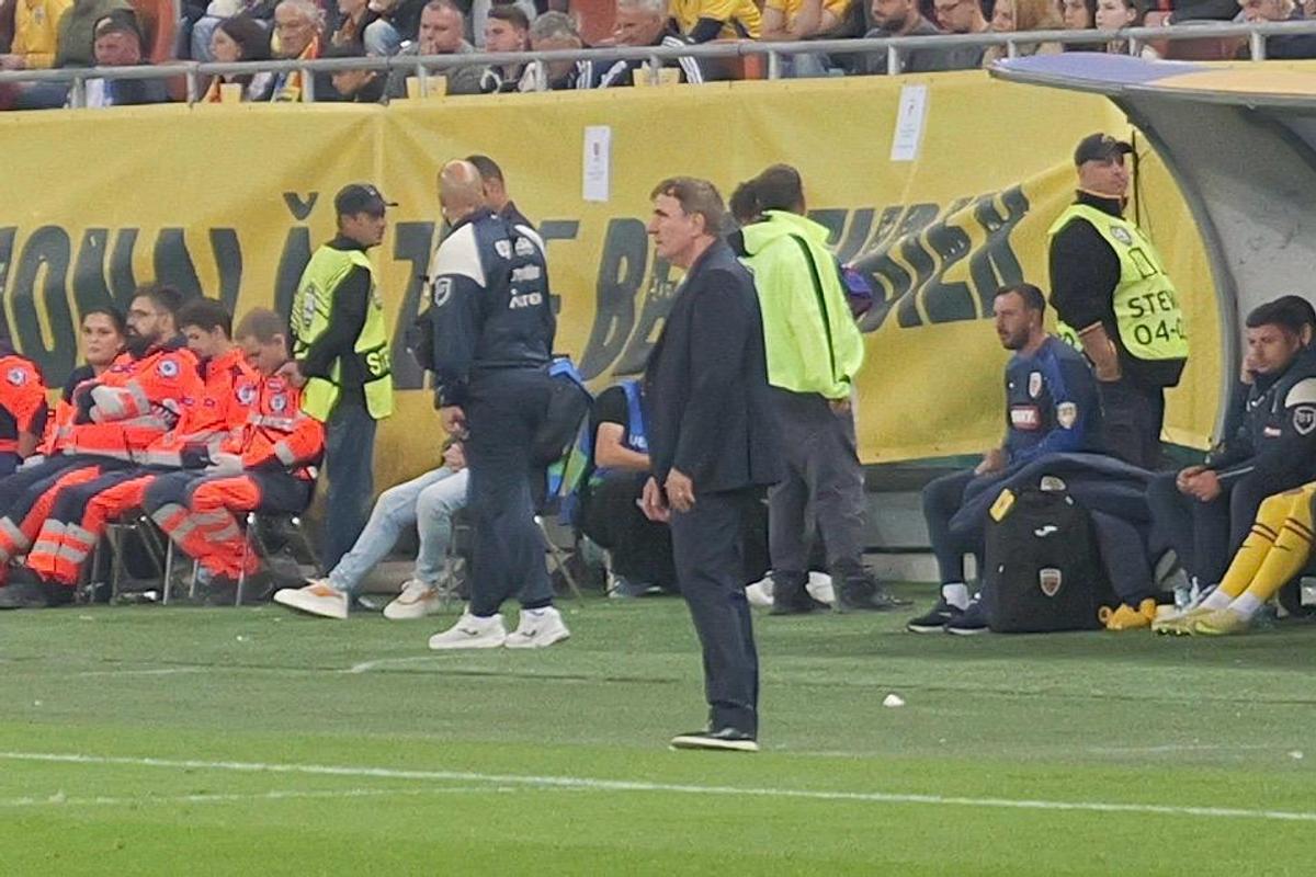 Reacția lui Gică Hagi, după golul marcat de Gyokeres pe Arena Națională
