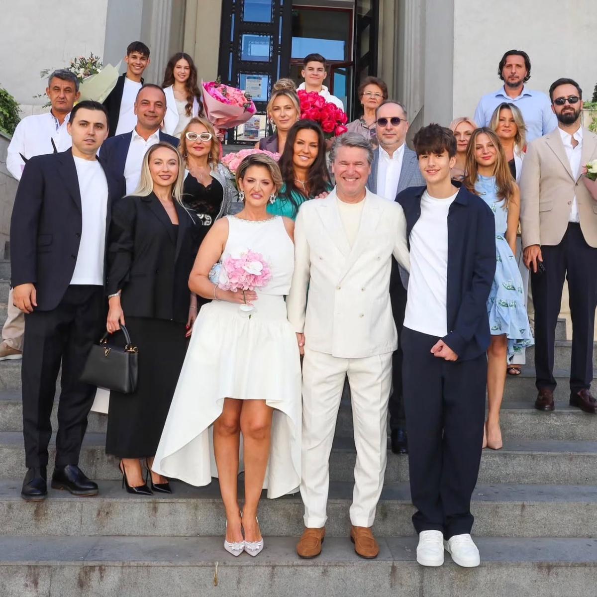 Florin Răducioiu a publicat imagini din culisele nunții din weekend: „Am spus «da»”